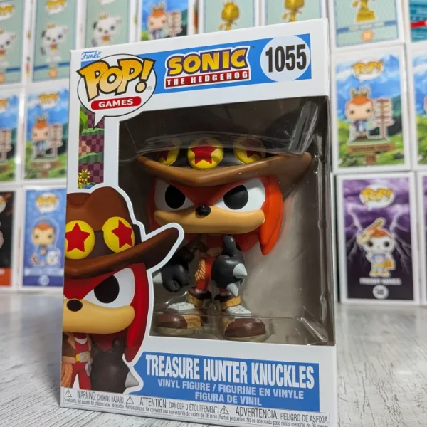 Funko pop Games #1055 - Treasure Hunter Knuckles