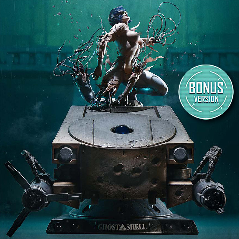GHOST IN THE SHELL Statue Motoko Kusanagi VS Arachnida Bonus Version Ultimate Premium Masterline Prime 1 Studio