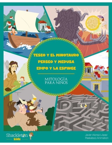 TESEO Y EL MINOTAURO. PERSEO Y MEDUSA. EDIPO Y LA ESFINGE