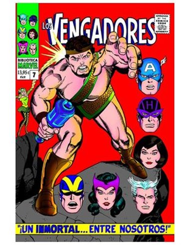 BIBLIOTECA MARVEL 68. LOS VENGADORES 07