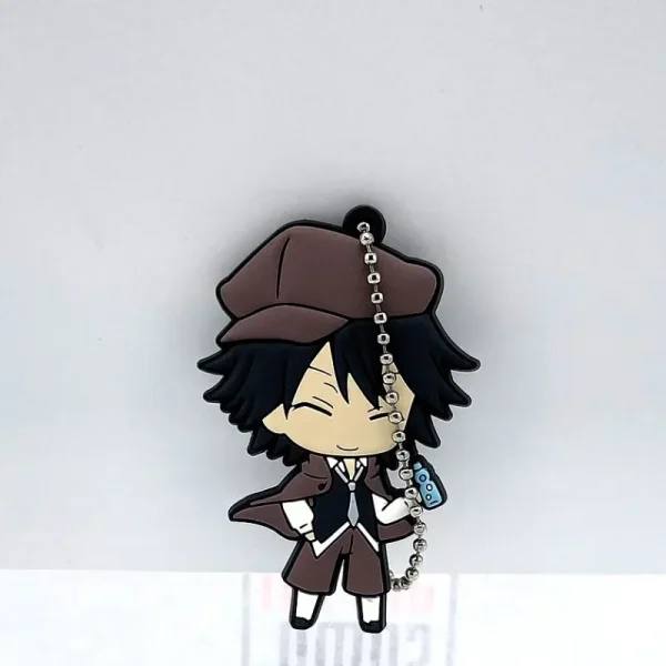 Bungo Stray Dogs -Straps / Porte clés caoutchouc Akutagawa