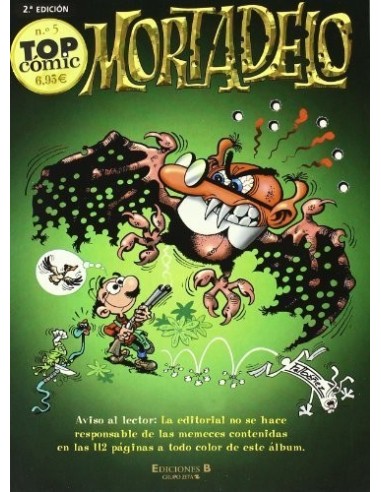 SEGUNDA MANO TOP COMIC MORTADELO 5