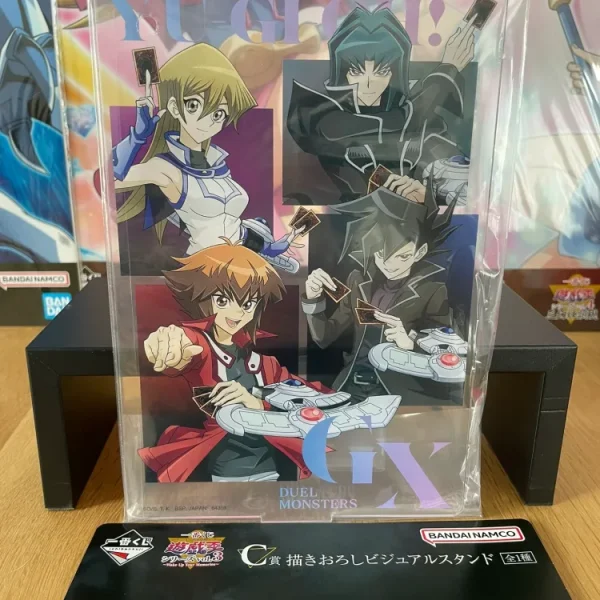 Yu-Gi-Oh! – Visual stand Ichiban Kuji GX Vol.3 (Jun, Ryou, Asuka, Jyudai) Wake Up Your Memories (C Prize) 21 cm