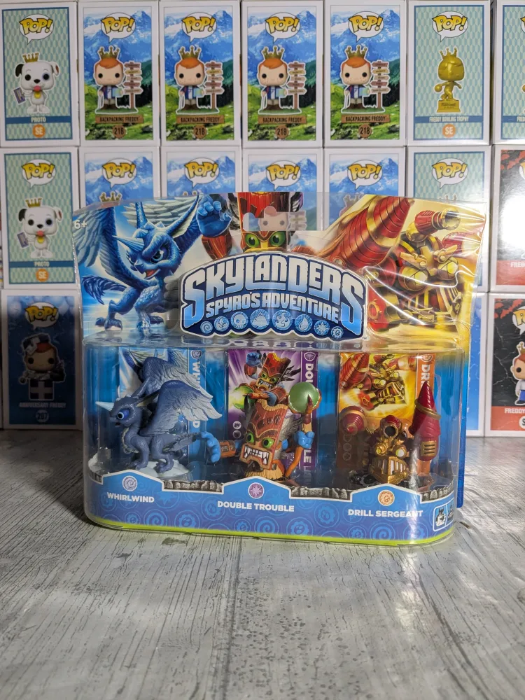 Skylanders Spyro's Adventure - Triple Pack (Whirlwind / Double Trouble / Drill Sergeant)