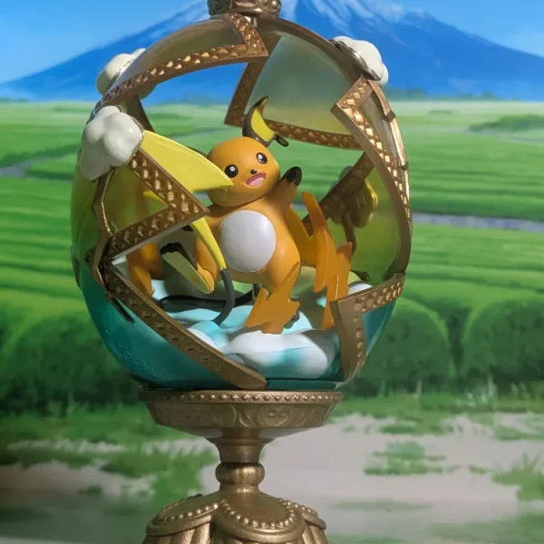 Re-Ment Pokémon Ovaltique Collection 2 - Raichu | Raichu (~10cm)
