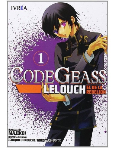 SEGUNDA MANO CODE GEASS: LELOUCH, EL DE LA REBELION 01 (COMIC)