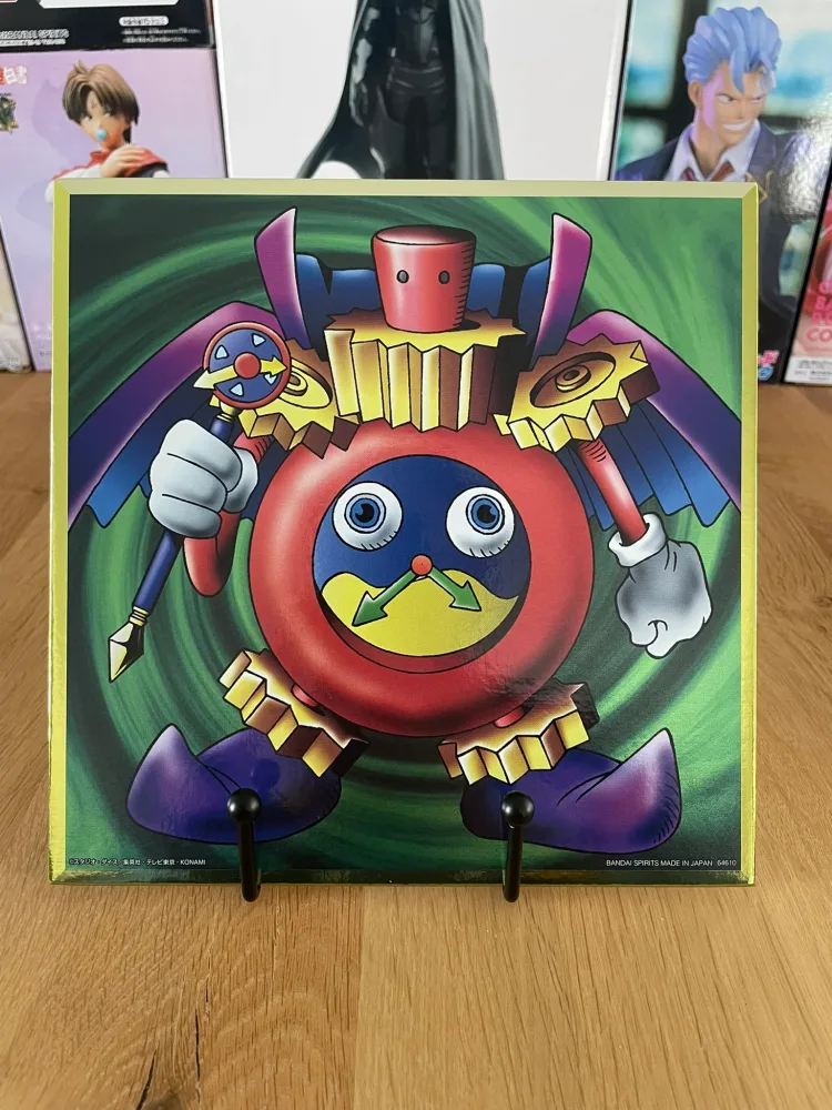Yu-Gi-Oh! - Shikishi Time Wizard Magicien du Temps 20x20 cm Ichiban Kuji Sangenshin Kengen