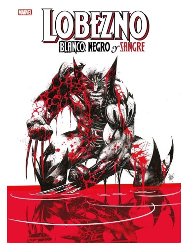 LOBEZNO BLANCO NEGRO Y SANGRE