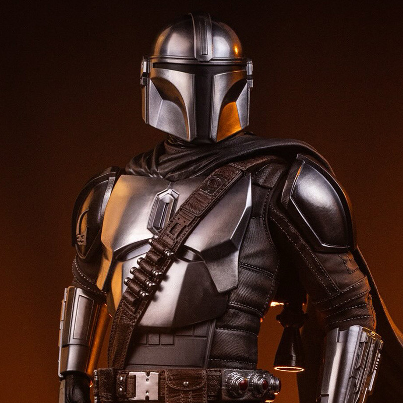 THE MANDALORIAN & GROGU Statue Legacy Replica The Mandalorian & Grogu Iron Studios