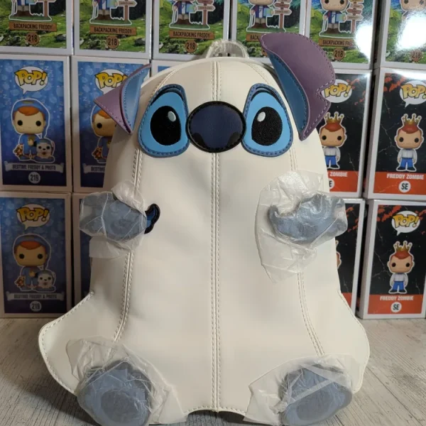 Loungefly Disney - Stitch Ghost Costume Figural Glow Mini Backpack 👻