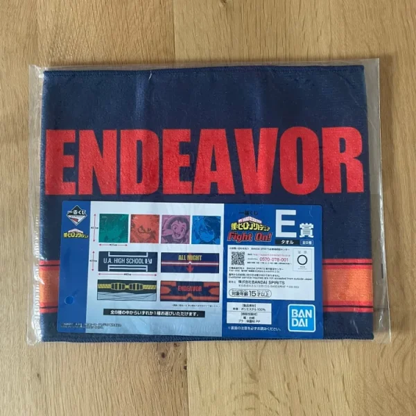 My Hero Academia – Serviette Longue Endeavor Ichiban Kuji Fight On! 60 x 21 cm