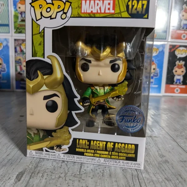 Funko pop Marvel Comics #1247 - Loki : Agent of Asgard