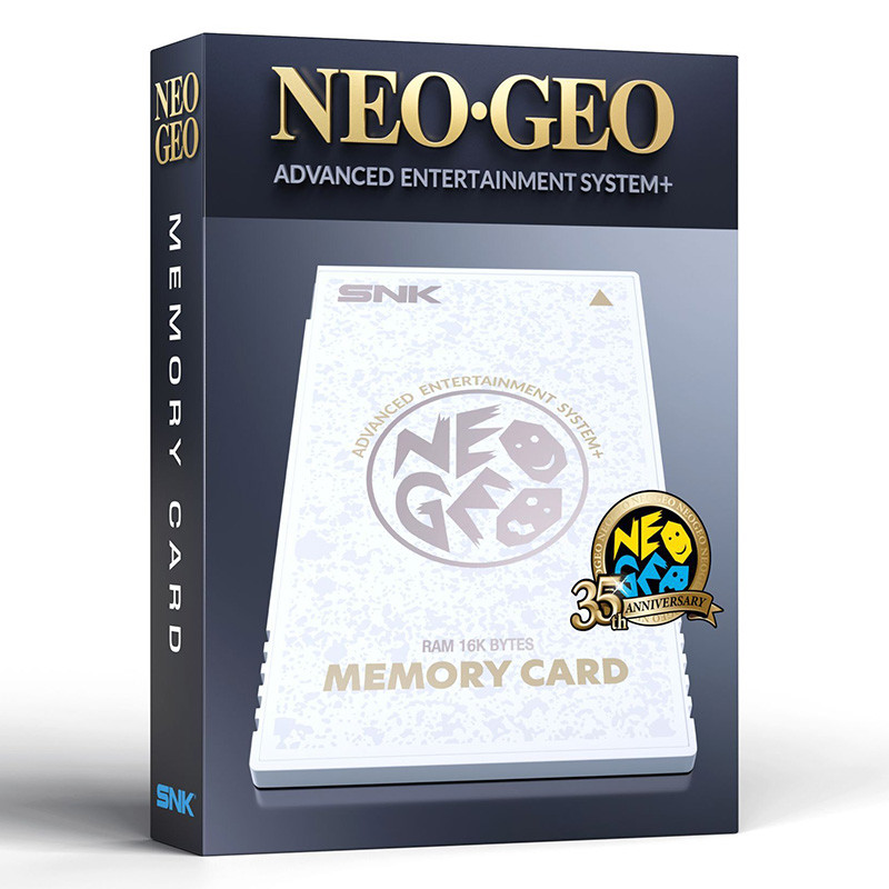 NEO GEO Carte Mémoire Blanche AES+ Edition Anniversaire SNK