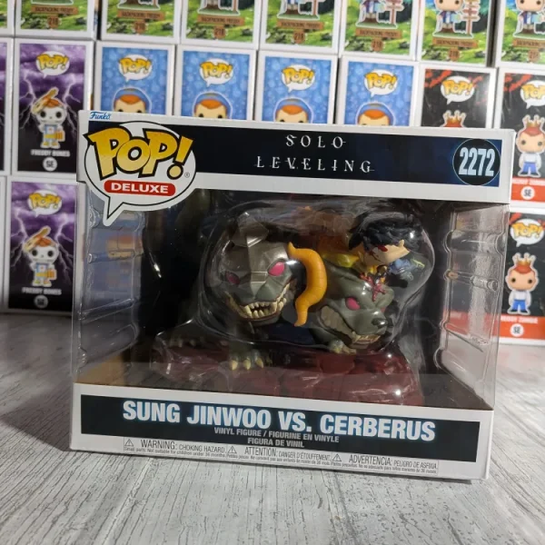 Funko pop Solo Leveling #2272 - Sung Jinwoo vs Cerberus
