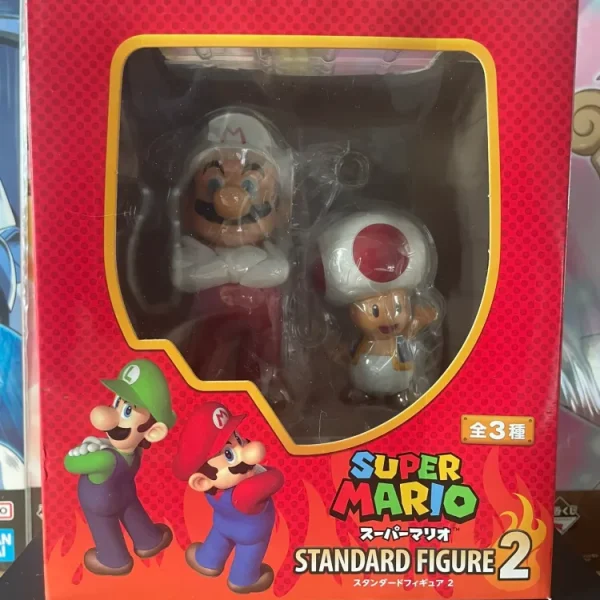 Super Mario – Mario (Fire) & Toad Standard Figure Vol.02 16 cm Nihon Auto Toy