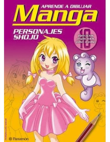 APRENDE A DIBUJAR MANGA PERSONAJES SHOJO