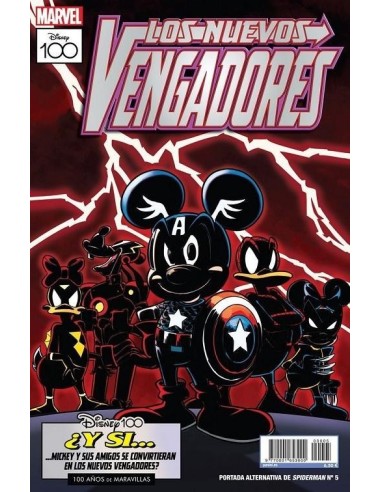 SPIDERMAN 05 (PORTADA ALTERNATIVA DISNEY 100-LOS NUEVOS VENGADORES)