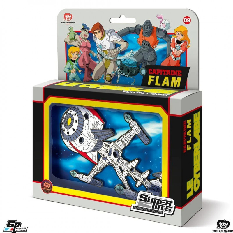 CAPITAINE FLAM Figurine-Pin's Géant Cyberlabe Limited Edition SP-Collections