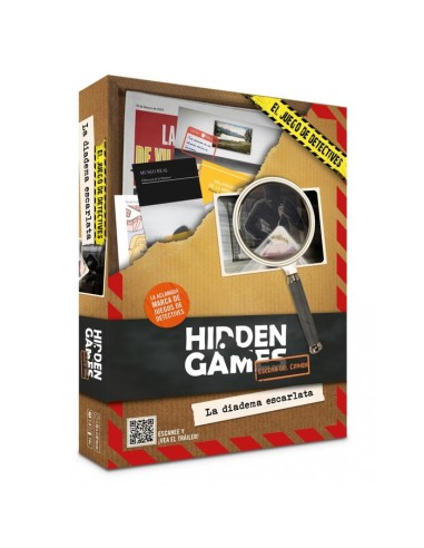 JUEGO DE MESA HIDDEN GAMES LA DIADEMA ESCARLATA