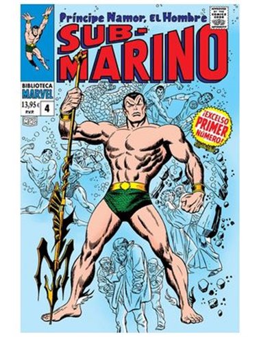 BIBLIOTECA MARVEL 81 NAMOR EL HOMBRE SUBMARINO 04