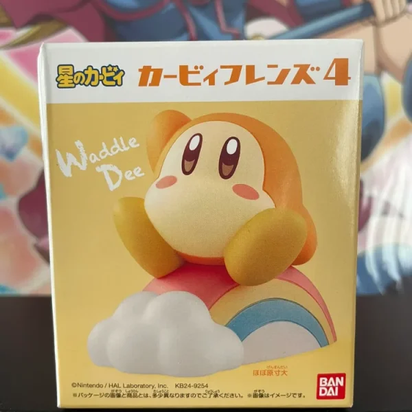 Kirby – Figurine Waddle Dee Rainbow Kirby Friends 4 6,5 cm Bandai