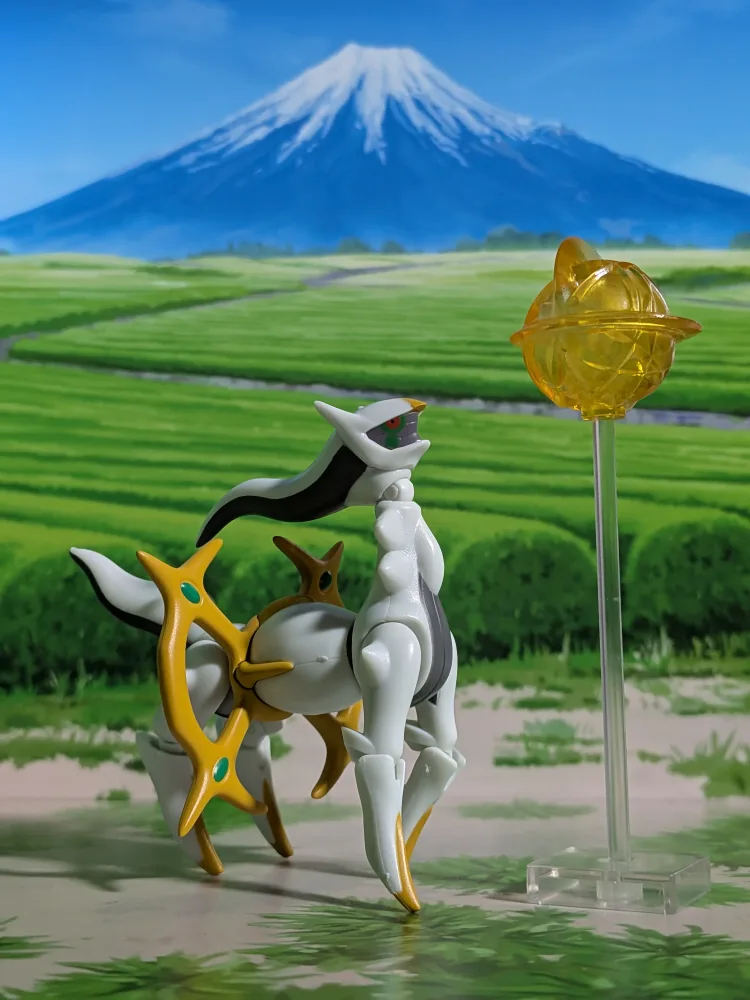 SHODO Pokémon 7 - Arceus | Arceus (Figurine articulée + Accessoire)