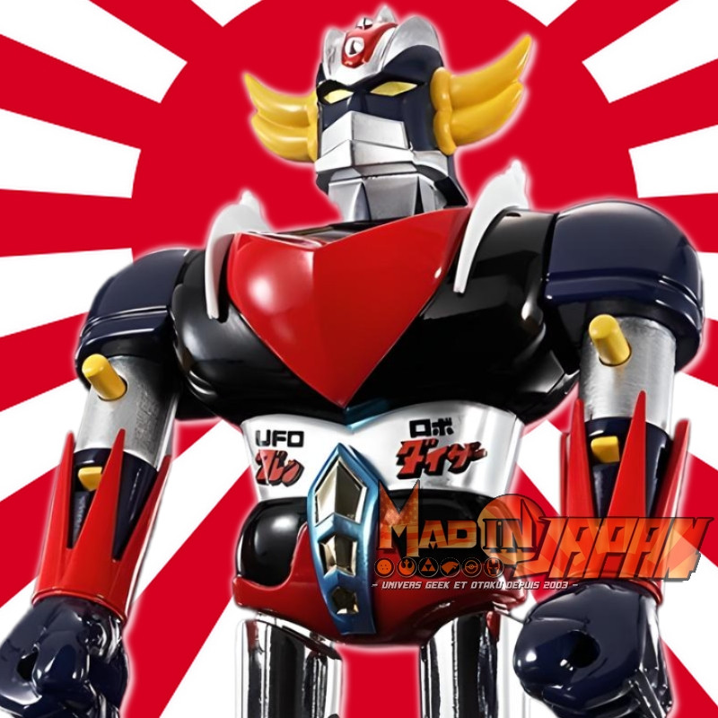 GOLDORAK Chogokin Deluxe Grendizer & Spazer Popy / Bandai Premier Tirage
