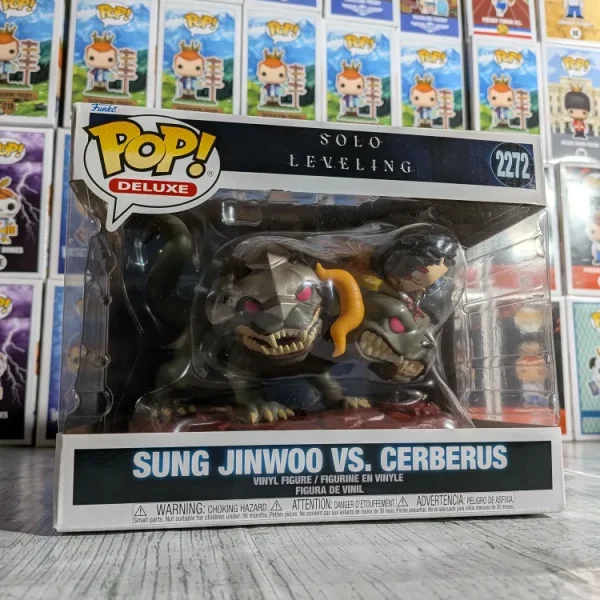 Funko pop Solo Leveling #2272 - Sung Jinwoo vs Cerberus