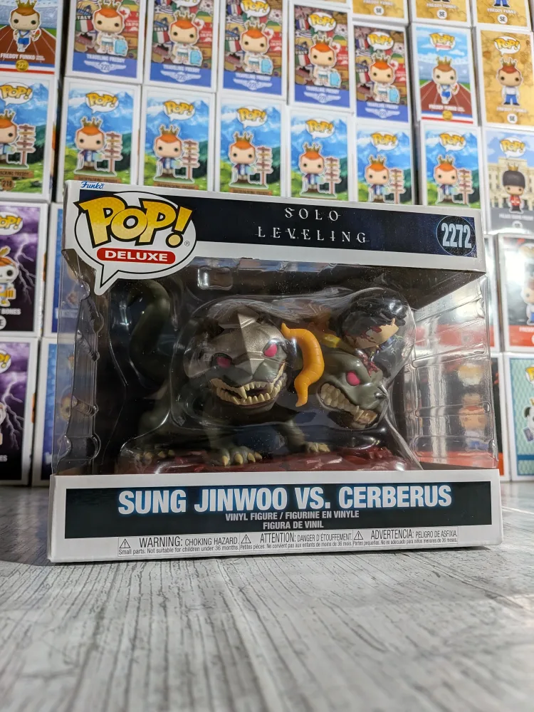 Funko pop Solo Leveling #2272 - Sung Jinwoo vs Cerberus