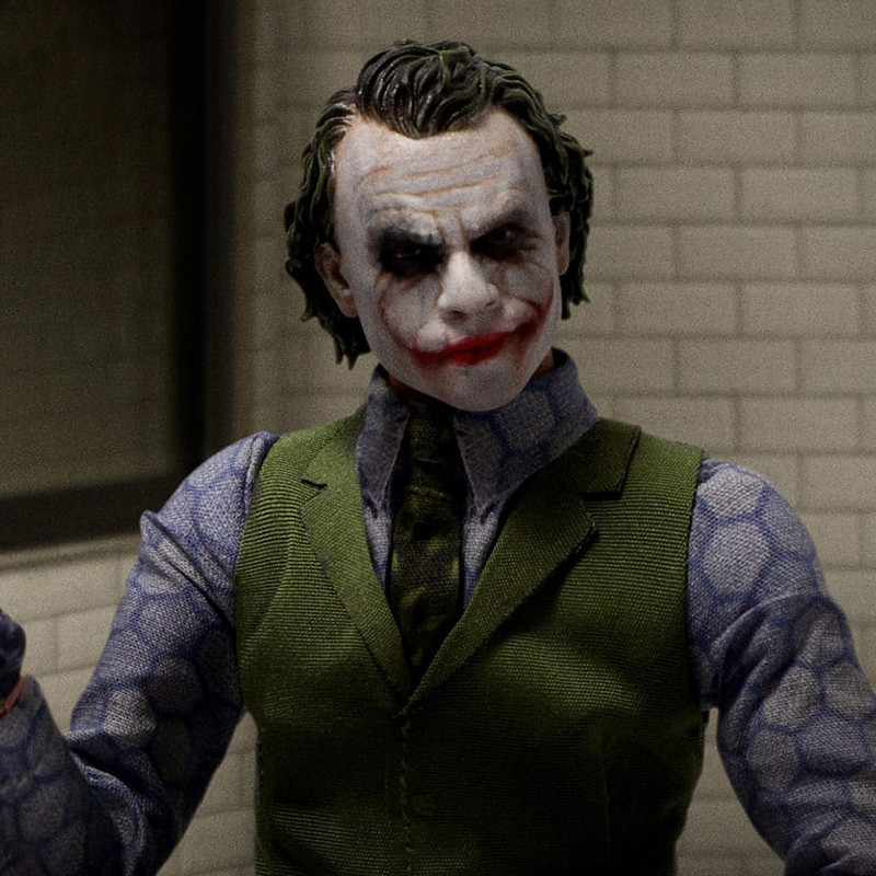 BATMAN The Dark Knight Figurine Joker One:12 Mezco Toyz