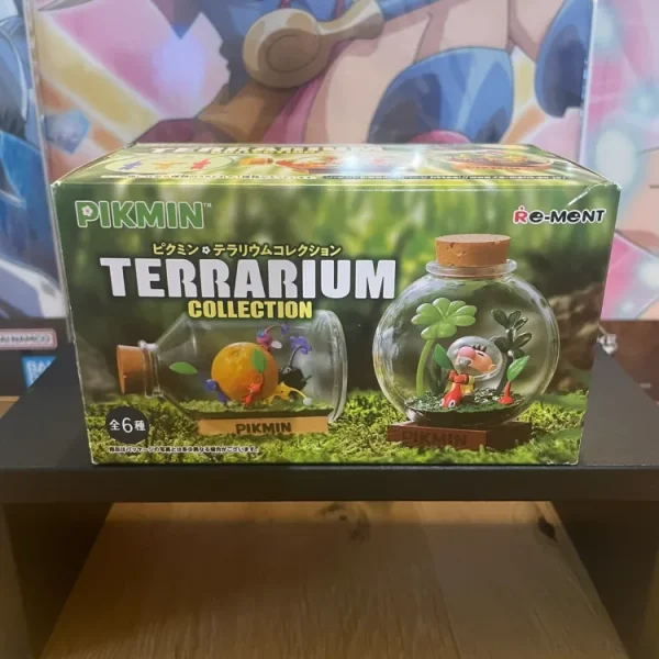 Pikmin – Break by the Water Terrarium (blue & red) 5-7 cm Re-Ment