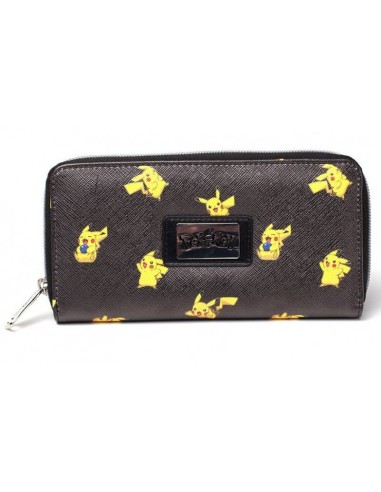POKEMON - BILLETERO ESTAMPADO DE PIKACHU