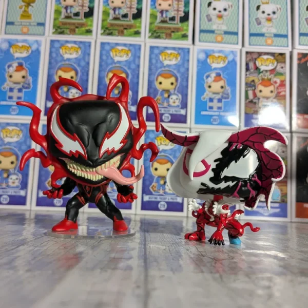 Funko pop Marvel Comics - Venom & Carnage Ghost Spider (Bundle)