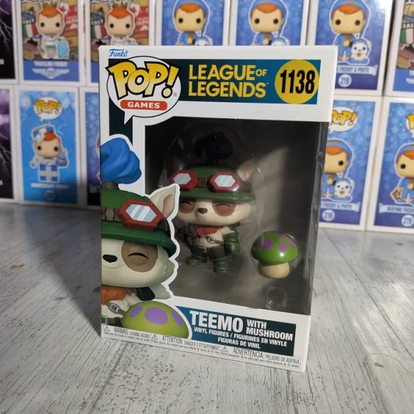 Funko pop League of Legends #1138 - Teemo with Mushroom