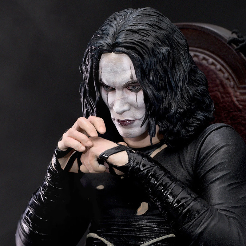THE CROW Figurine Eric Draven Icon X Infinite Statue