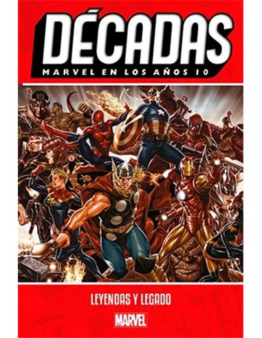 MARVEL EN LOS AÑOS 10. LEYENDAS Y LEGADO (NUEVO PVP)
