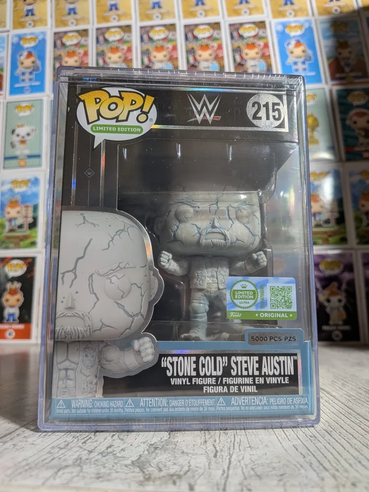 Funko Pop! WWE #215 - "Stone Cold" Steve Austin (5000PCS/PZS)