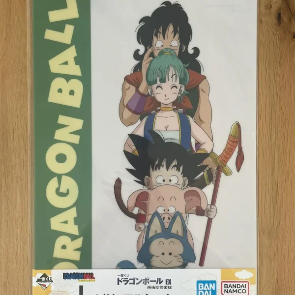 Dragon Ball – Poster A3 Yamcha, Bulma, Son Goku, Oolong & Puar – Ichiban Kuji EX Son Goku Shugyou-hen