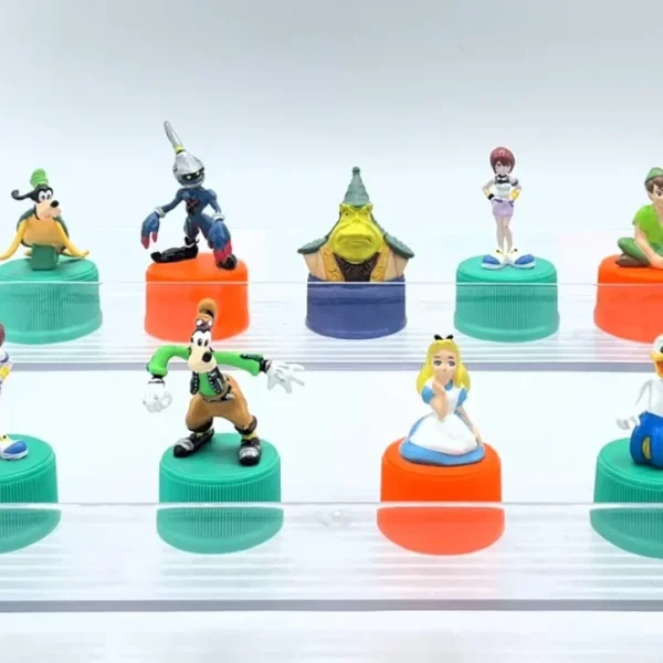 Kingdom Hearts - Lot de 9 Bouchons de bouteille