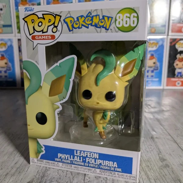 Funko pop Games Pokemon #866 - Leafeon / Phyllali / Folipurba