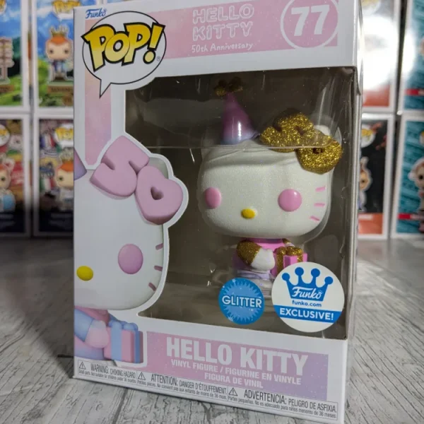 Funko pop Hello Kitty 50th Anniversary #77 - Hello Kitty (Glitter)