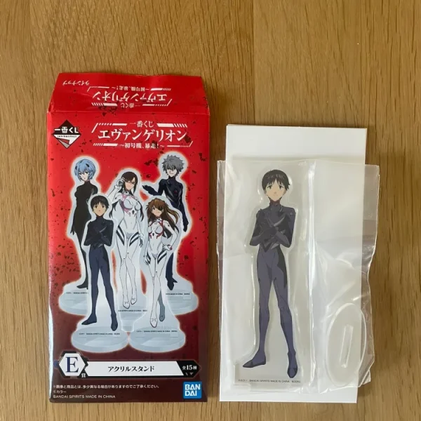 Evangelion - Stand acrylique 13cm Shinji Ikari - Ichiban Kuji Shogouki Bousou (Lot E)