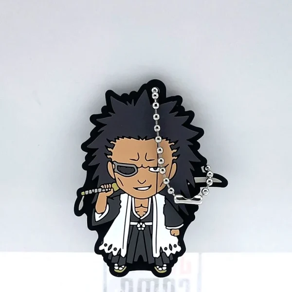 Bleach - Kenpachi Zaraki Rubber Straps / Keychains