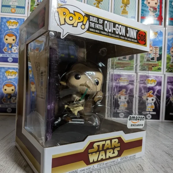 Funko pop Star Wars Duel of the Fates #508 - Qui-Gon Jinn (AE)