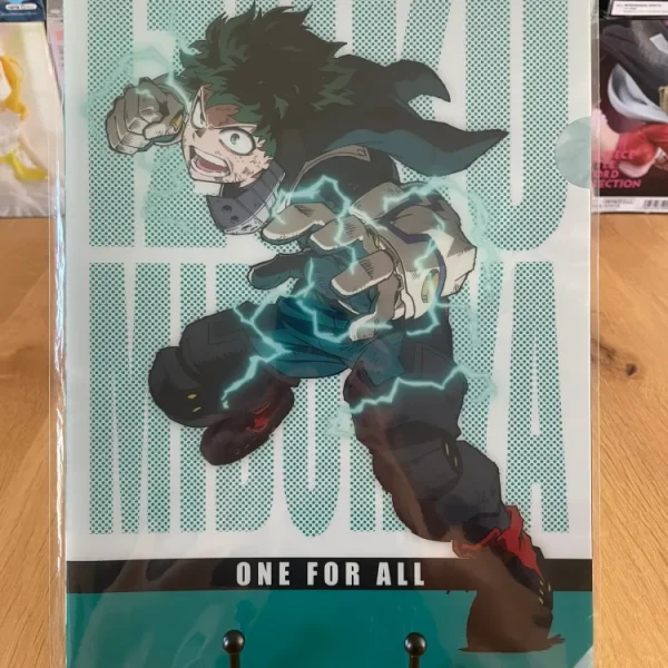 L06-10 One Piece Film Red - Lot H Clear File 22 x 31 cm Monkey D.Luffy & Usopp