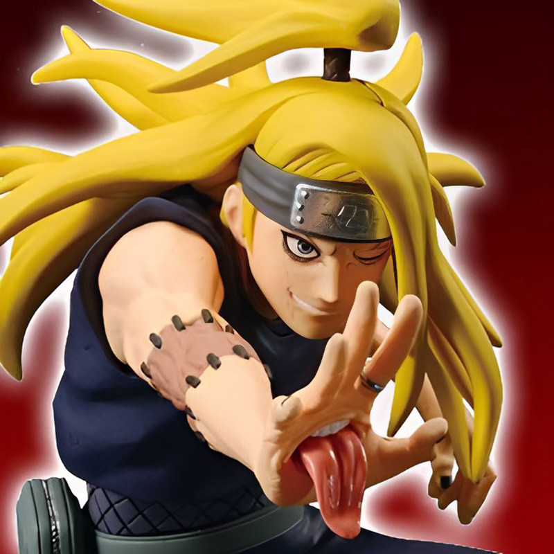 NARUTO SHIPPUDEN Figurine Deidara Vibration Stars VS Sasuke Uchiha Banpresto