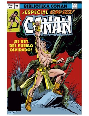 BIBLIOTECA CONAN. CONAN EL BARBARO 21 1981