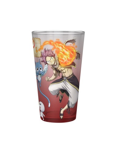 VASO GRANDE 400ML NATSU LUCY HAPPY & PLUE S7 FAIRY TAIL