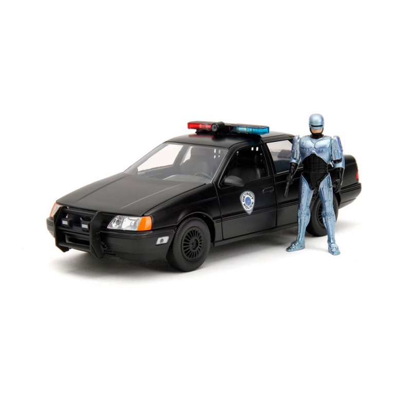 ROBOCOP Ford Taurus 1986 1/24ème Hollywood Rides Jada Toys