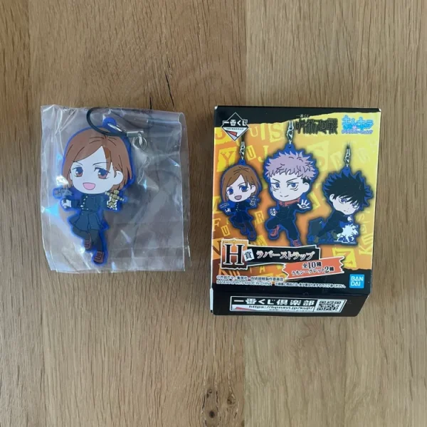 Jujutsu Kaisen – Porte-clés caoutchouc Kugisaki Nobara Ichiban Kuji Kyun-Chara Illustrations 7 cm